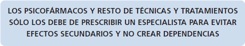 Tratamientos del estrés: medicamentos